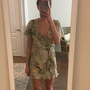 Show me your mumu tropical shirt and skort set